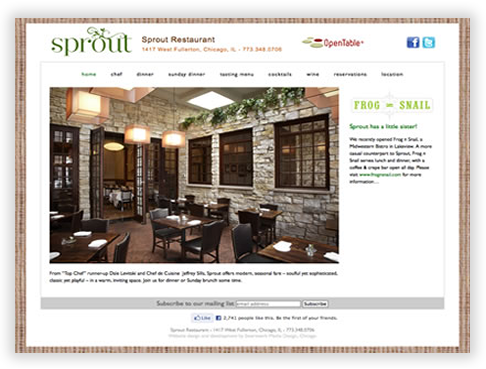 Sprout Restaurant in Chicago
