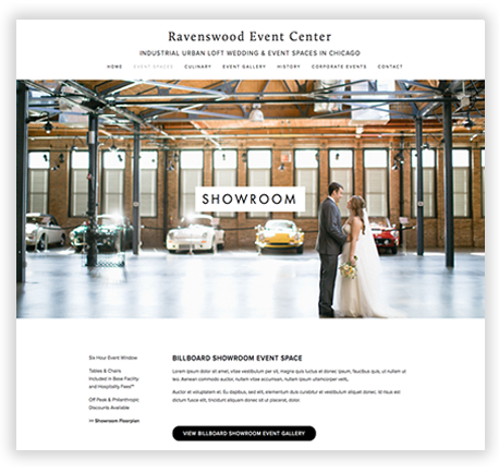 Custom SquareSpace Template in Chicago