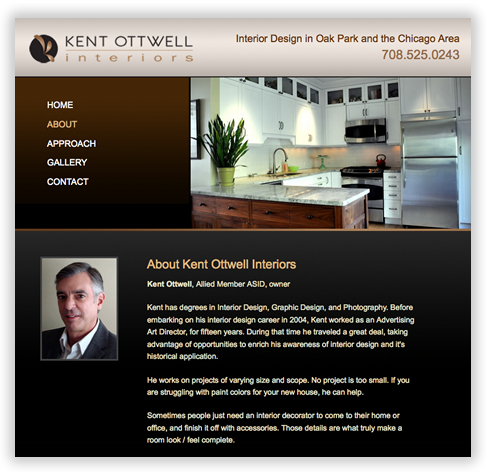 Kent Ottwell Interiors Search Engine Optimization (SEO) in Chicago